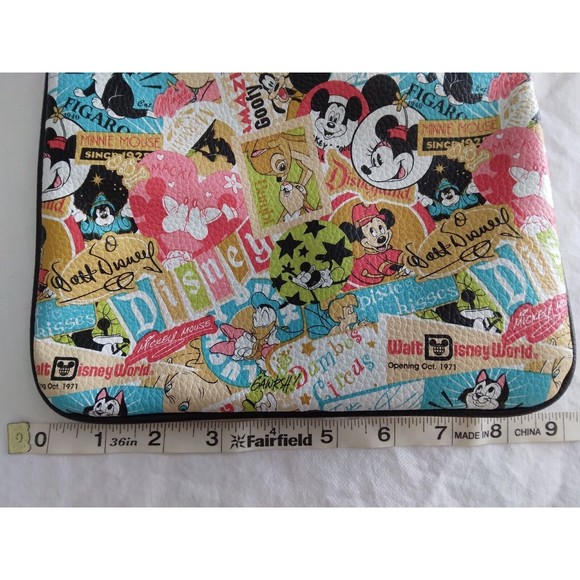 Mickey Mouse Disney Parks Exclusive Classic Collage Pattern Crossbody Bag - Picture 2 of 8